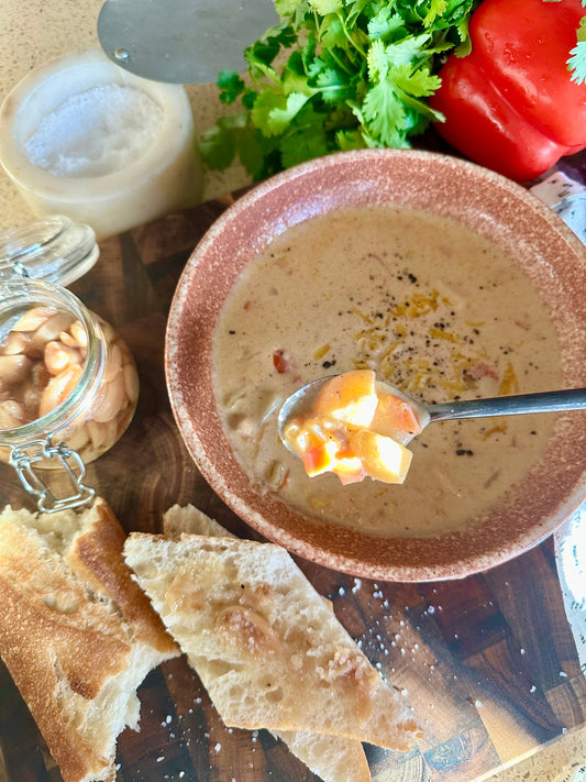 Cuffing season: Chicken Corn Chowder