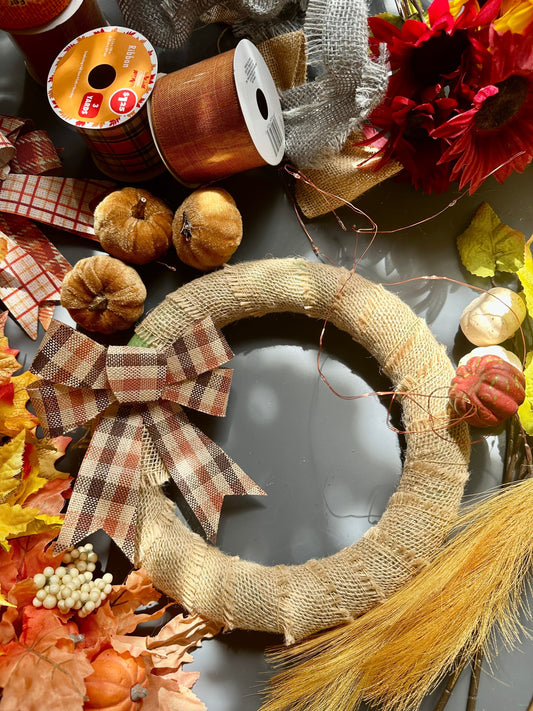 Fall into Autumn: DIY Fall Wreath