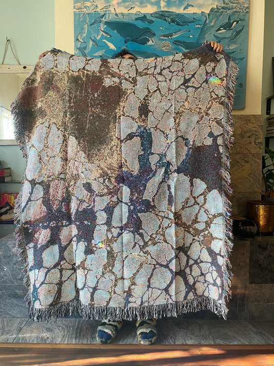 Breakthrough - Woven Art Throw Blanket