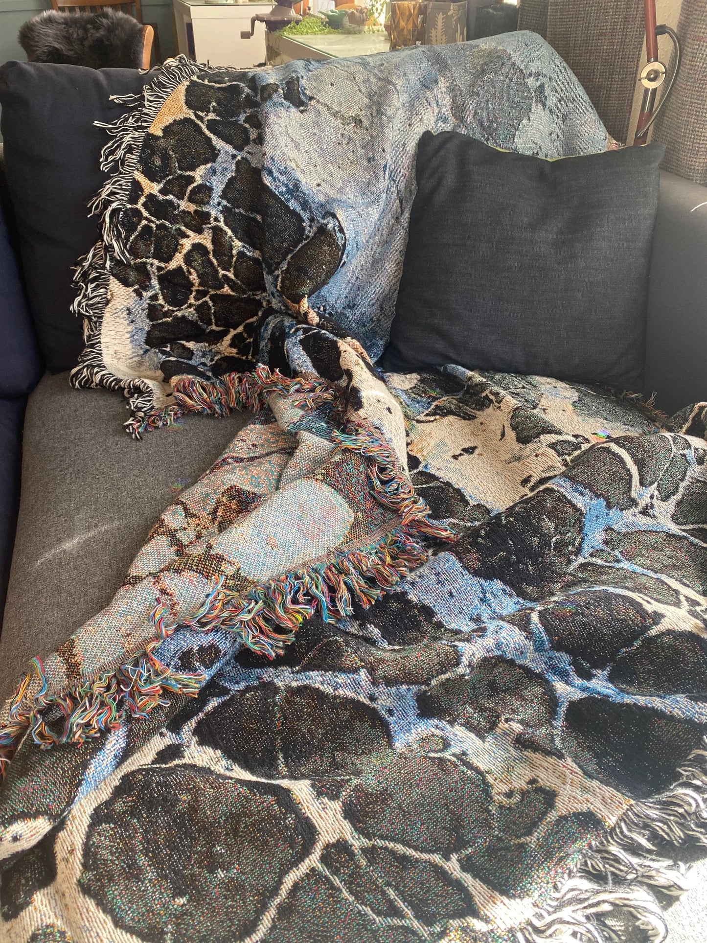 Breakthrough - Woven Art Throw Blanket